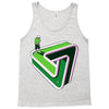 puzzled putter Tank Top