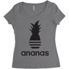 Pineapple Women's Triblend Scoop T-shirt