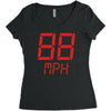 back to the future movie inspired tshirt Women's Triblend Scoop T-shirt