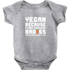 Vegan Because Plant Powered Badass Was Not an Offical Tittle Full Baby Bodysuit