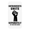 introverts unite separately in your own homes black iPhoneX