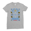 ugly sheikah sweater Ladies Fitted T-Shirt