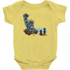 the planet of the kong Baby Onesie