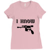 i love you and i know1 Ladies Fitted T-Shirt
