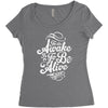 awake Women's Triblend Scoop T-shirt