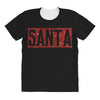 santa red glitter All Over Women's T-shirt