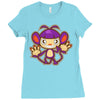 look ma, i've got four hands Ladies Fitted T-Shirt