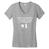 i don't care who dies in a movie Women's V-Neck T-Shirt