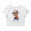 never surrender Crop Top
