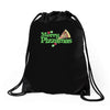 merry pizzamas Drawstring Bags