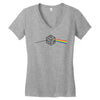 pink floyd parody d20 dungeons and dragons Women's V-Neck T-Shirt