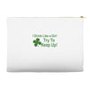 drink like a girl Accessory Pouches