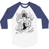 japanese dragon 3/4 Sleeve Shirt