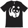 panda bear sticker vinyl decal   cute animal art car window bumper T-Shirt