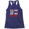 i love css  you are the css of my html heart heart Racerback Tank