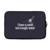 magic wand rhinestone Laptop sleeve