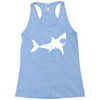 shark 'bite me' Racerback Tank