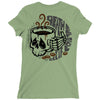 death before decaf white Ladies Fitted T-Shirt