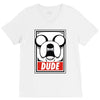 dude V-Neck Tee
