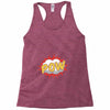 POW! Funny Explosion Cartoon Racerback Tank