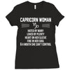 Capricorn Woman Ladies Fitted T-Shirt