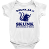 drunk as a skunk Baby Bodysuit