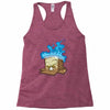 sticker box Racerback Tank