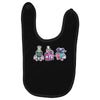 down at the milk bar Baby Bibs
