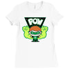 green lantern pow Ladies Fitted T-Shirt