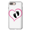 Baby Girl with Heart Any Name Customized iPhone 8 Plus