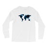 World Map Design Long Sleeve Shirts