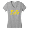 may the f= m.a be with you Women's V-Neck T-Shirt