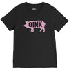 pig oink funny V-Neck Tee