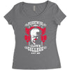pennywise clown college Women's Triblend Scoop T-shirt
