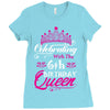 Celebrating With the 6th Birthday Queen Ladies Fitted T-Shirt