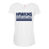 hawkins power and light 2 Maternity Scoop Neck T-shirt