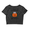 halloween pumpkin queen Crop Top