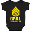 grill sergeant military Baby Bodysuit