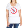 stop the intolerance Ladies Curvy T-Shirt