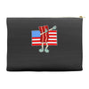 bacon american flag dab Accessory Pouches