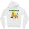 obedience Zipper Hoodie