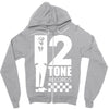 2 tone records Zipper Hoodie