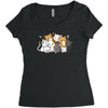 crazy cat lady Women's Triblend Scoop T-shirt