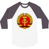ddr logo blau 3/4 Sleeve Shirt