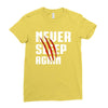 Never Sleep Again Ladies Fitted T-Shirt
