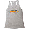 I'm Only Human Racerback Tank