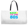back to the 80s Weekender Totes