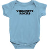 virginity rocks funny cool school church youth group abstinence purity Baby Onesie