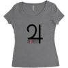 moment best friend Women's Triblend Scoop T-shirt