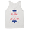 the man   the legend funny Tank Top